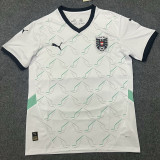 2024/25 Austria Away White Fans Soccer Jersey