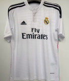 2014/15 RM Home White Retro Soccer Jersey
