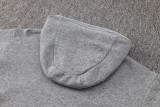 2024/25 BA  Grey Hoody Zipper Jacket Tracksuit 黑标