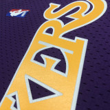 1984/85 Lakers JOHNSON #32 Retro Purple NBA Jerseys热压