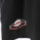 1998 England Away Black Retro Soccer Jersey