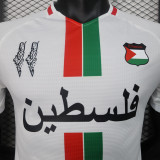 2024 FC Palestine White Player Version Soccer Jersey