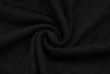 2025 France Black Sweater Tracksuit