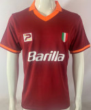 1983/1984 Roma Home Red Retro Soccer Jersey