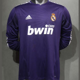 2010/11 RM Third Purple Retro Long Sleeve Player Version Jersey 球员版