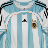 2006 Argentina Home Retro Soccer Jersey