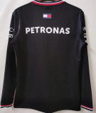 2022 Mercedes AMG Petronas F1 Black Long Sleeve Team T-Shirt