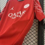 2024/25 PSG 4Th Red Fans Soccer Jersey