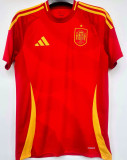 MORATA #7 Spain 1:1 Quality Home Red Fans Jersey 2024/25 ★★