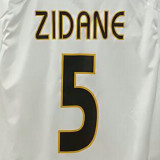 2004-2005 RM White Home Retro Soccer Jersey