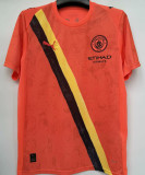 2025/26 Man City 1:1 Quality Orange Goalkeeper Fans Soccer Jersey
