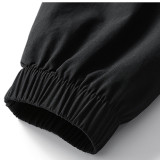 2025 Nk~ Black Windbreaker （6578）