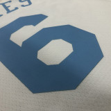 Lakers JAMES #6 White Retro NBA Jerseys