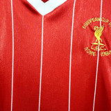 1984 LFC UCL Final Home Red Retro Soccer Jersey