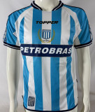 2003/2004 Racing Home Retro Soccer Jersey