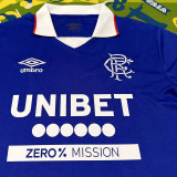 2025/26 Glasgow Rangers Home Blue Fans Soccer Jersey