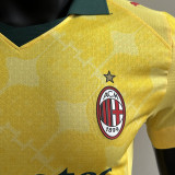 2025/26 AC Milan Third Yellow Player Version Soccer Jersey