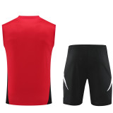 2025 M Utd Red Vest Training Jersey(A Set)