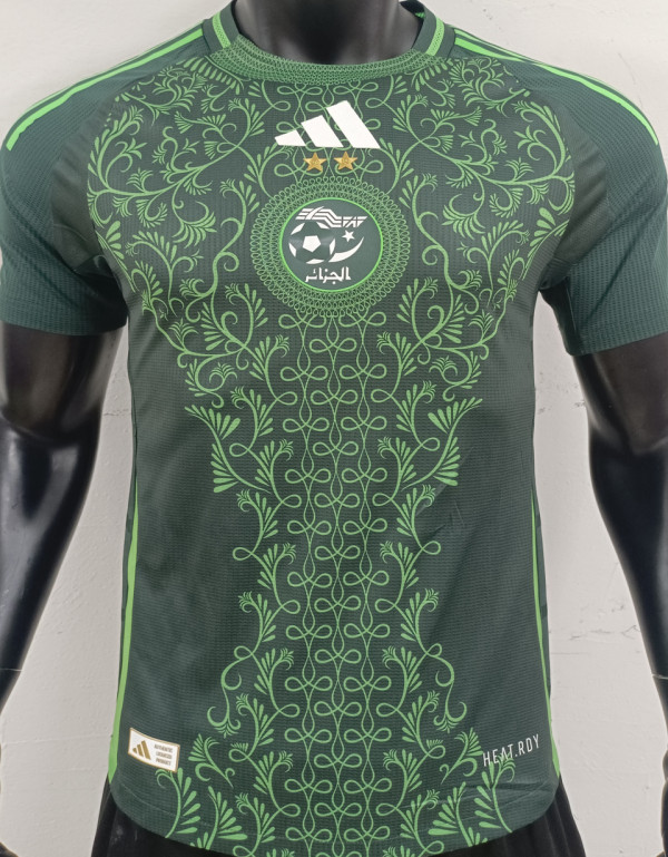 2025 Algeria Away Green Player Version Jersey
