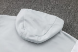 2024/25 Al Nassr  White Kids Hoody Zipper Jacket Tracksuit
