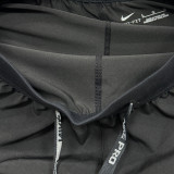 2025/26 NK Black Casual Double Layer Short Pants  A246  双层短裤
