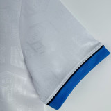 1994/95 In Milan Away White Retro Soccer Jersey