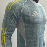 2025/26 JUV Away Player Version Long Sleeve Soccer Jersey