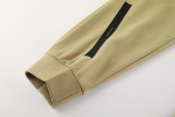 2025 AD~ Khaki Zipper Jacket Tracksuit
