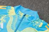2025 RM  Light Blue Jacket Tracksuit （喷墨龙）