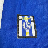 1998/2000 Schalke 04 Home Blue Retro Soccer Jersey