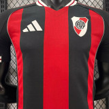 2025/26 River Plate Away Player Version Soccer Jersey 胸前空白版