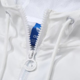2023/24 M Utd White Windbreaker