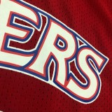 IVERSON # 3 76ers Red Mitchell Ness Retro Jerseys