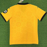 2025/26 Wolves Home Yellow Fans Soccer Jersey