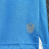 2024/25 Napoli Home Blue Fans Soccer Jersey