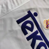 1997/98 RM White Home Retro Soccer Jersey