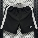 2025/26 NK Black Casual Short Pants  D706