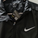 2025 Nk~ Black Windbreaker