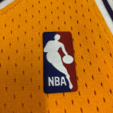 2007/08 Lakers BRYANT #24 Retro Yellow NBA Jerseys热压