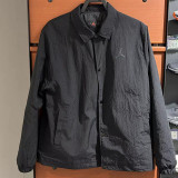 2025 Jordon Black Windbreaker
