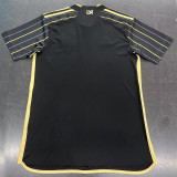 2025/26 Los Angeles Home Black Fans Soccer Jersey 队微上带星