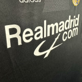 2001/02 RM Away Black Retro Soccer Jersey