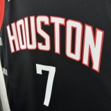 Rockets DURANT #7 Black NBA Jersey