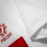 2012 Poland Home White Retro Soccer Jersey