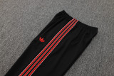 2025/26 M Utd Black Jacket Tracksuit