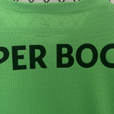2024/25 Sporting CP Lisbon Away Green Fans Jersey里斯本
