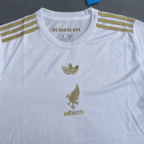 2025 Mexico White Special Edition México de Oro Fans Soccer Jersey