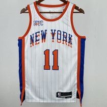 2025 NY Knicks BRUNSON #11 White City Edition NBA Jerseys