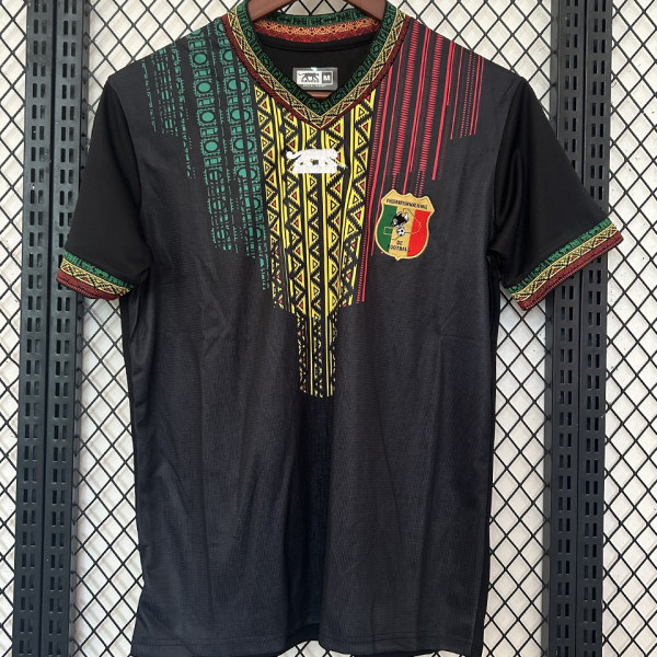 2025 Mali Away Black Fans Soccer Jersey