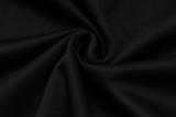 2025 BA  Black Sweater Tracksuit